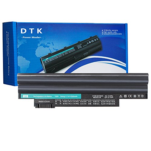 DTK® Ultra Hochleistung Notebook Laptop Batterie Li-ion Akku für For Acer Aspire One D255 D257 D260 522 722 Fits P/N: AL10A31 AL10B31 AL10BW AL10G31 BT.00603.121 LC.BTP00 - 12 Monate Garantie [ 6-cell 11.1v 4400mah ]