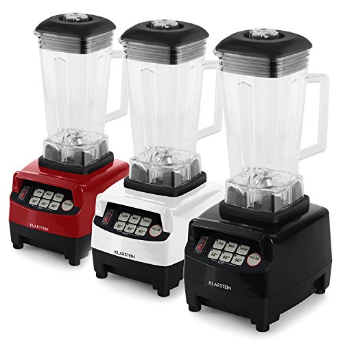 Klarstein • Herakles-5G • Standmixer • Power-Blender • Hochleistungsmixer • Smoothie Maker • 1500 Watt • BPA-frei • 40.000 Umdrehungen pro Minute • 2 Liter Fassungsvermögen • Puls-Funktion • 6 Edelstahlklingen • Zerkleinerer • Icecrusher • weiß - 2