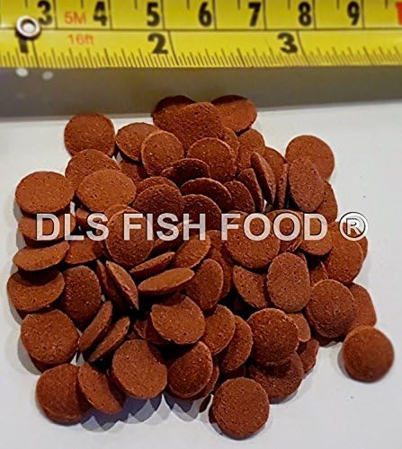 DLS Fish Food Premium Mini RED Wafers With Added Astaxanthin (200g)