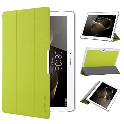 EasyAcc Huawei MediaPad M2 10.0 Hülle Case Tasche PU Leder zubehör hüllen für Huawei MediaPad M2 WiFi 25,4 cm (10 Zoll)/ Huawei MediaPad M2 Standard 25,4 cm (10 Zoll)/ Huawei MediaPad M2 LTE 25,4 cm (10 Zoll) Smart Cover mit Auto Sleep Wake up / Standfunktion (Grün, Kunstleder, Ultra dünn) - 7