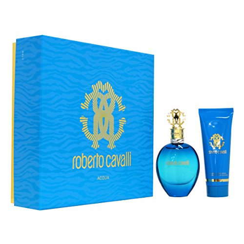 Acqua For Women by Roberto Cavalli EDT Spray 50ml + Body Lotion 75ml Giftset