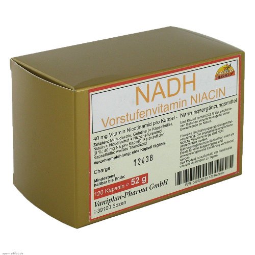 Preisvergleich Produktbild NADH VORSTUFENVITAMIN Kapseln 120 St Kapseln