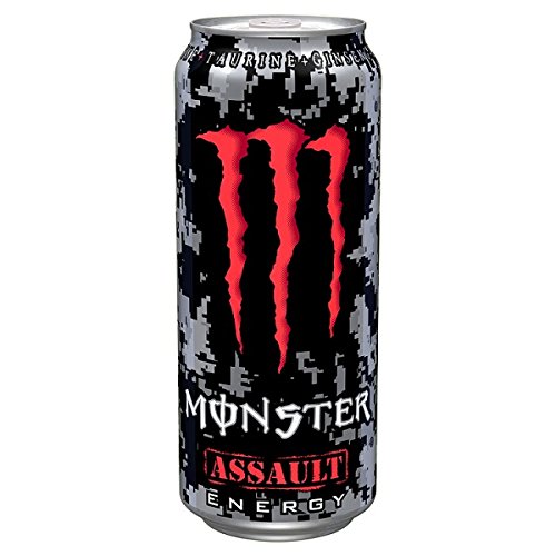Asalto Monster Energy (paquete de 12 x 500 ml)