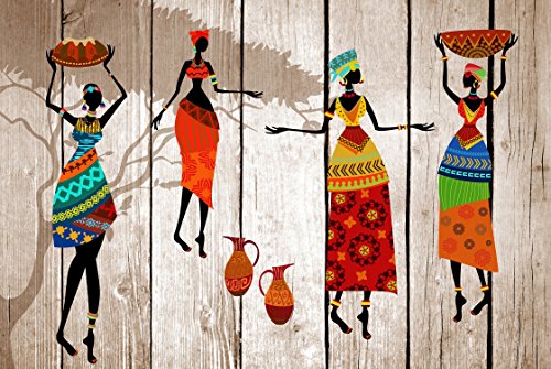 ARTESTOCK Cuadro Madera 60 x 40 cm. Lámina barnizada con Efecto palé sobre aglomerado. (Diseño 2)