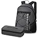 Produktbild DAKINE 2er SET Rucksack Schulrucksack WONDER + SCHOOL CASE Mäppchen Carbon