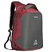 Produktbild Yool Anti-Theft Rucksack USB Aufladengeschäfts-Computer-Beutel 17 Zoll-Laptop-Rucksack Für Mann-Wasserdichten Reise-Rucksack,Red