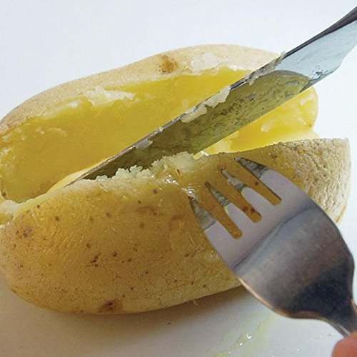Kartoffelsack / Kartoffelbeutel, für Zubereitung in Mikrowelle, waschbar, wiederverwendbar, 2 Stück - 2