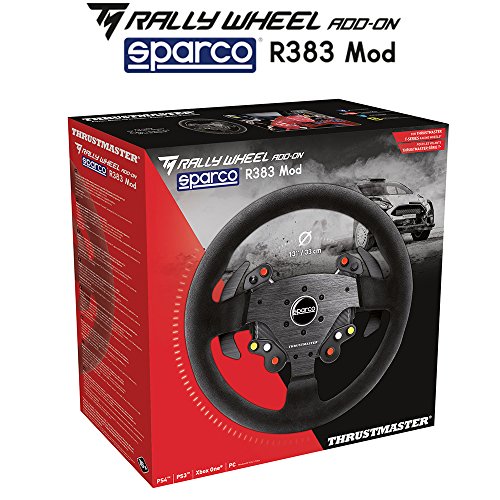 ThrustMaster - Volante TM Rally Wheel Add-On Sparco  R383 Mod  Playstation 