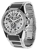 Cerruti Herren Armbanduhr Chronograph schwarz CRA037N221G