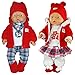 Produktbild Unbekannt Puppenkleidung 6-TLG Set für Puppe wie z.B. Baby Born bis 43 cm (Set für Jungen)