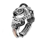 Armbanduhr Alchemy Gothic Dampfbetriebener Entropie Kalibrator aus Zinn und Messing Einheitsgröße Steampunk Uhr - Einheitsgröße