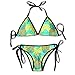Produktbild Osmykqe Women's Sexy Bikini, Fruit Pineapple Pattern Swimwear for Women