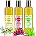 Produktbild Aromaöl -Massageöle Feuchtigkeits Traubenkernöl Frangipani Öl Aloe Vera Öl 3 X 200 ML