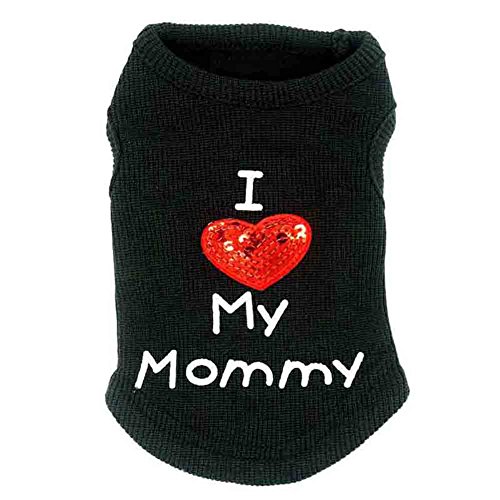 SZTARA-Lovely-Dog-Clothes-Cotton-I-Love-Mummy-Printed-Paillette-Heart-Embroidered-Pet-Vest-Sleeveless-T-Shirts-Apparel