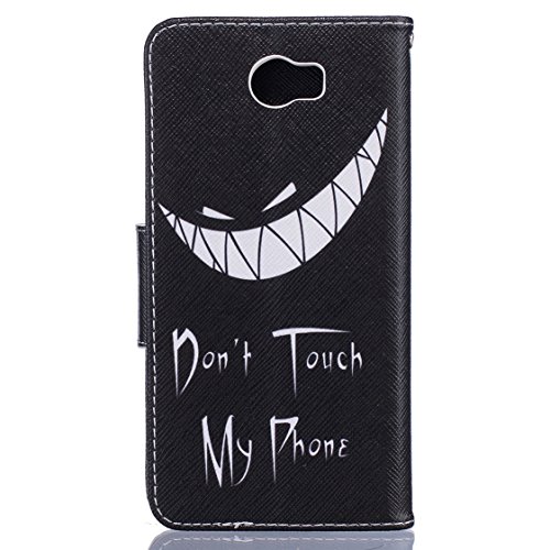 AYASHO® Huawei Y5II / Huawei Y5 2 Wallet Tasche Hülle – Ledertasche im Bookstyle – [Ultra Slim][Card Slot][Handyhülle] Flip Wallet Case Etui für Huawei Y5 II / Huawei Y5 2 (5.0 Zoll) – D07 - 7