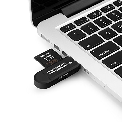 [Neuerscheinung] KiWiBiRD® Micro USB OTG zu USB 2.0 Adapter SD/Micro SD Kartenleser mit standard USB Male & Micro USB Male Anschluss für Smartphones/Tablets mit OTG Funktion, PCs und Notebooks - 5