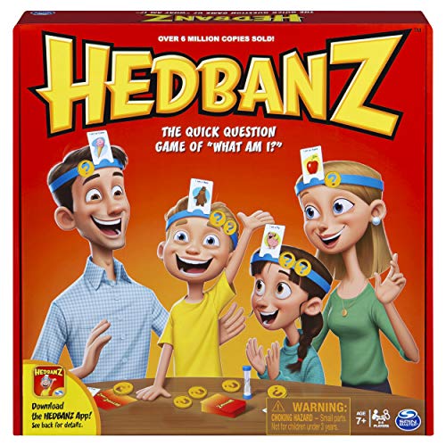 Games Spin Master - Hedbanz, Juego de Preguntas, versión en inglés [Importado de Inglaterra]