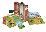 juego del cerdito y el lobo  La fantástica historia de Los Tres Cerditos: (Contiene un libro, troqueles de los personajes del cuento, 4 escenarios y un colgador para la puerta) (La fantastica historia de...)