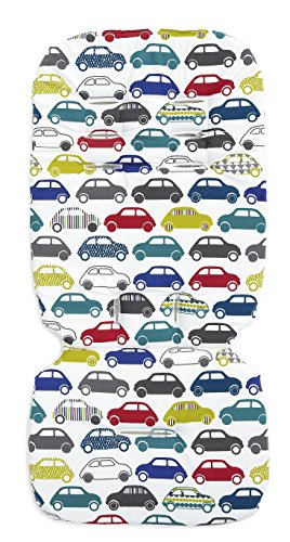 Mamas & Papas Luxury Memory Foam Liner - Traffic Jam