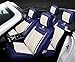 Produktbild Car Seat Cover, Linen Seat Cover Waterproof And Breathable 5 Seat Full Front And Rear Cover 12 Pcs-Suitable For Most Cars, Suv Or Van,Blue