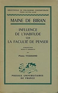 Influence De L Habitude Sur La Faculte De Penser Babelio