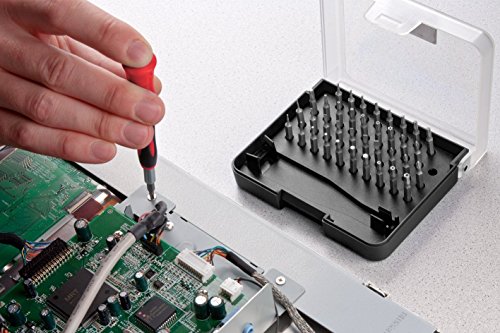 Fixpoint WZ BIT 4 Bitsatz (39-teilig für mini Tor x PZ PH, Schlitzschrauben) silber - 4