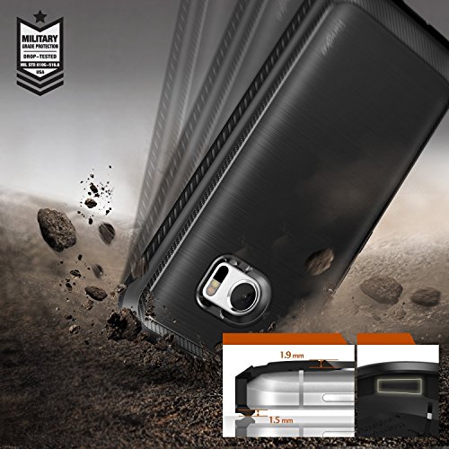 Funda HTC 10   Ringke ONYX  Fuerza el  stica  Durabilidad flexible  duradero antideslizante gota protecci  n  TPU Defensivo paraHTC 10 - Black