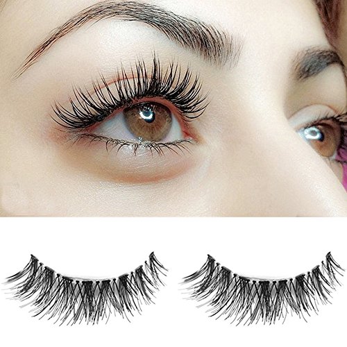 Sanwood 5 Paar falsche Wimpern Verlängerung False Eyelashes -Type 10377 - 2
