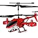Price comparison product image YXIAOL Anti-fall Remote Control Aircraft Unmanned Helicopter Charging Dynamic Control Alloy Flying Model Suspension Children's Toys, AC Power,Alloyflyingshark4.5[flamered]