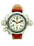 Aeromatic 1912 A1285 Aeromatic A1285 – Armbanduhr, Lederband braun