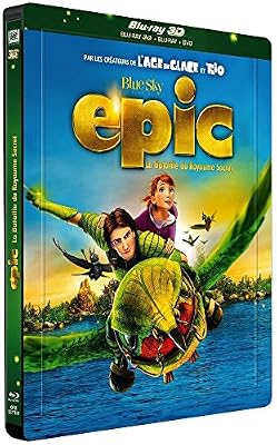 20th Century Fox Epic - La bataille du Royaume Secret [Combo Blu-ray 3D + Blu-ray + DVD - Édition boîtier SteelBook]