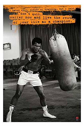 Preisvergleich Produktbild Ali, Muhammad - Poster - Punchbag + Ü-Poster