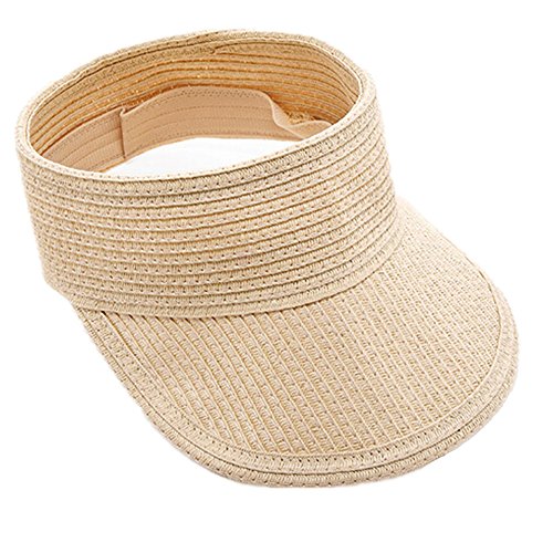 Fletion-Ladies-Hat-Summer-Sun-Hat-Sunscreen-Baseball-Golf-Tennis-Cap-Empty-Straw-Hat