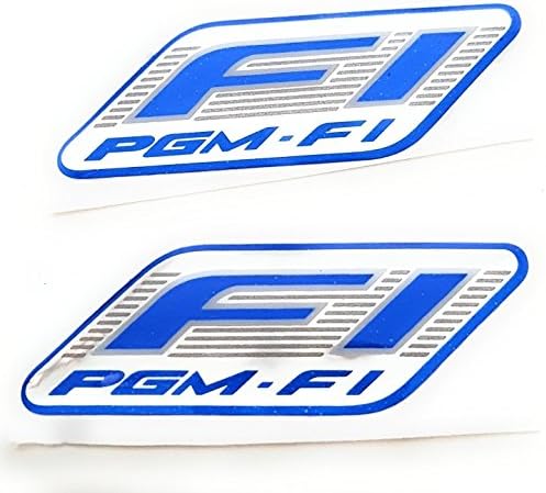 Pair of FI-PGM soft-gel decal stickers for Honda SH PCX125 PCX150 Lead Vision