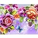 Produktbild Mosstars Painting 5D DIY Diamant Malerei Stickerei Malerei Teil Runde Diamant Malerei Wohnkultur Geschenk Embroidery Painting Cross Stitch Bedroom Living Room Office Decoration 40x30cm