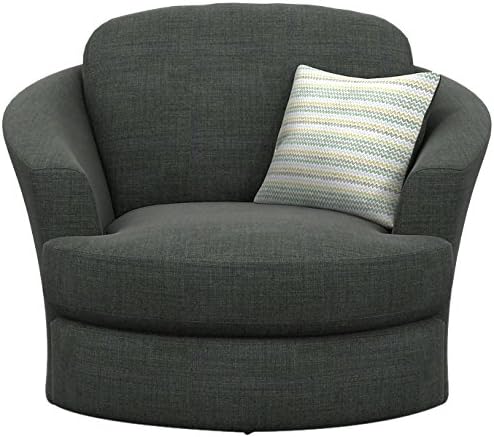 Cavendish Upholstery Small Opal Twister Chair, Charcoal