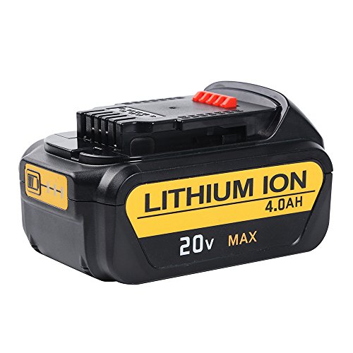 DeroTeno 4.0Ah 18V 20V Max Premium XR Lithium-Ion Werkzeug Akku für Dewalt DCD / DCF / DCG Serien - 4