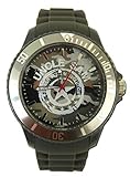 Uncle Sam Armbanduhr Army Edition Grau Camouflage