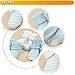 3 Pairs/set Non-slip 85% Cotton Girl Boy Kid Newborn Baby Socks Boots Booties Bootee for 0-24 Months (For 0-12 Months, Blue)