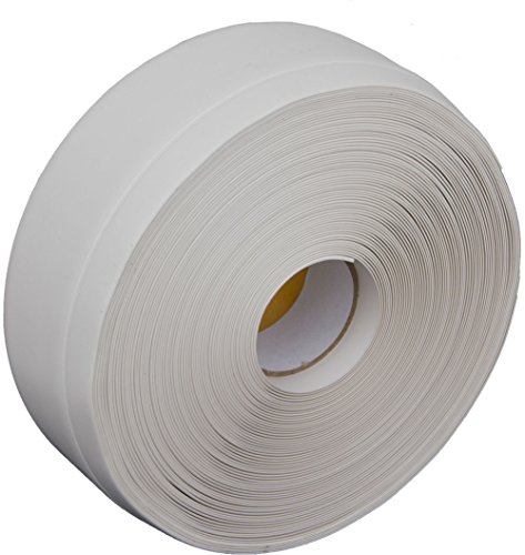 Weichsockelleiste selbstklebend weiß 25m, Winkelleiste, Sockelleiste, MS004