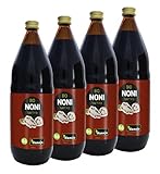 Bio Noni Saft von den Fiji Islands Noni 100% Saft 4 x 1000...