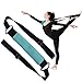 Produktbild Upgrade Bein Keilrahmen Ballett-Tanz Weich einfach direkt Gymnastikband Gymnastik Training Zug-Band Pull Up Yoga Gurt zu verbessern beindehnung Flexibilität Training Zuhause oder Fitnessstudio, blau