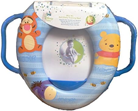 Disney Winnie the Pooh Toilet Training Soft Seat - Blue