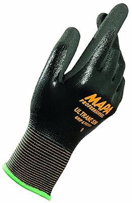 Mapa Ultrane CLI-526 professionnel Grip & Proof GR10 Gants de protection Bleu/Noir (Lot de 2)