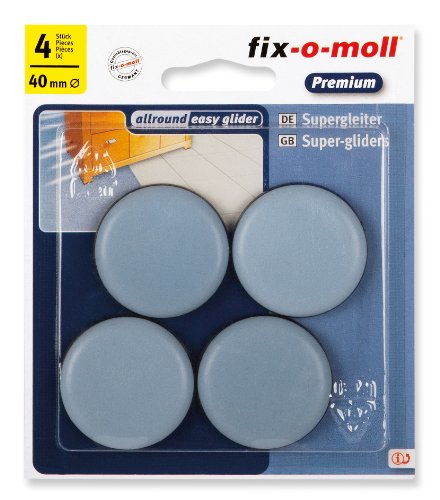 fix-o-moll 3566482 Patine para desplazar muebles, 40mm
