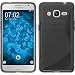 Produktbild PhoneNatic Case für Samsung Galaxy J2 (2016) (J210) Hülle Silikon grau S-Style Case