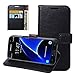 Produktbild subtel® Smart Case für Samsung Galaxy S7 (SM-G930F) Schutzhülle Tasche Flip Cover Case Etui schwarz