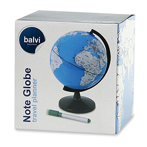 Balvi – Travel planner Note Globe with marker - 2