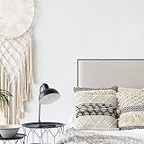 MONTAJE FÁCIL. Con velcro muy sencillo, sin agujeros en la pared. *Incluídos tacos, tornillos y plantilla*. Para cama individual y matrimonio.