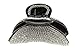 Extra Sparkly Black Diamante Crystal Evening Ladies Luxury Small 6cm Hair Claw Clamp Sunset